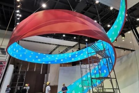 curve installation 1